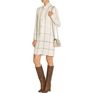 Tory Burch Bow Necktie Silk Dress size 4